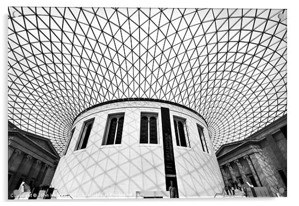 British Museum Acrylic by John Hergest