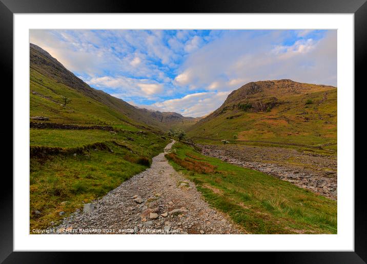 Outdoor mountain Framed Mounted Print by CHRIS BARNARD