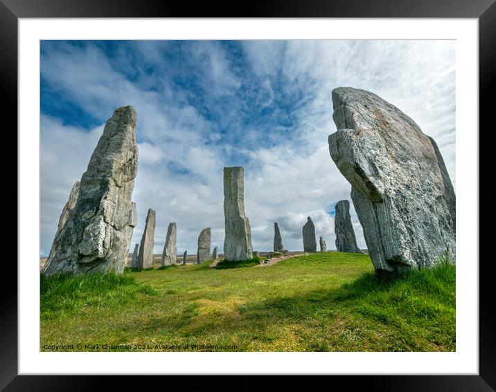 Callanish Standing Stones, Isle of Lewis Framed Mounted Print by Photimageon UK