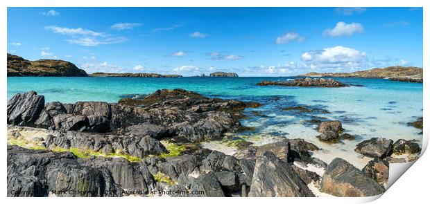 Bosta Beach, Great Bernera, Isle of Lewis Print by Photimageon UK