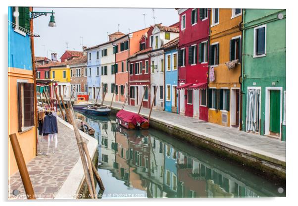 Technicolour in Venice Acrylic by Daniel Nicholson