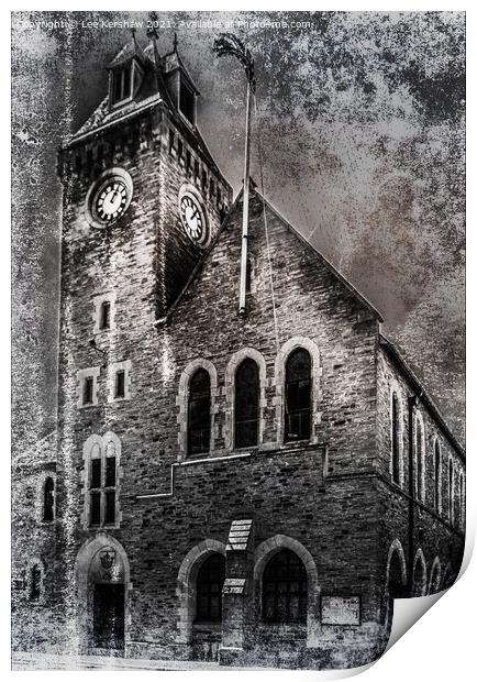 "Timeless Charm: The Enchanting Looe Guildhall" Print by Lee Kershaw