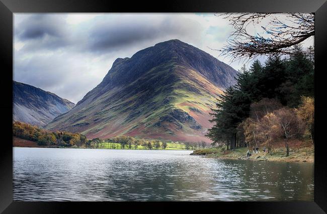 Gatesgarth Buttermere Framed Print by Ceri Jones