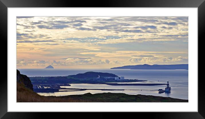 A Firth of Clyde overview Framed Mounted Print by Allan Durward Photography