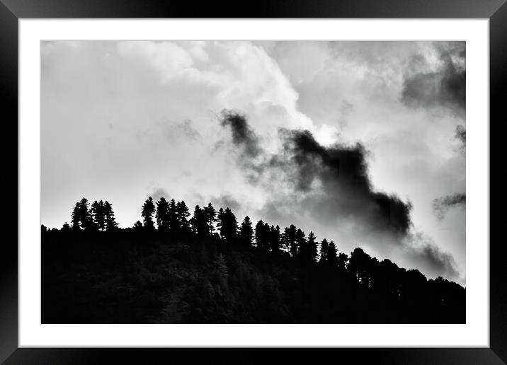 The fog Framed Mounted Print by Dimitrios Paterakis