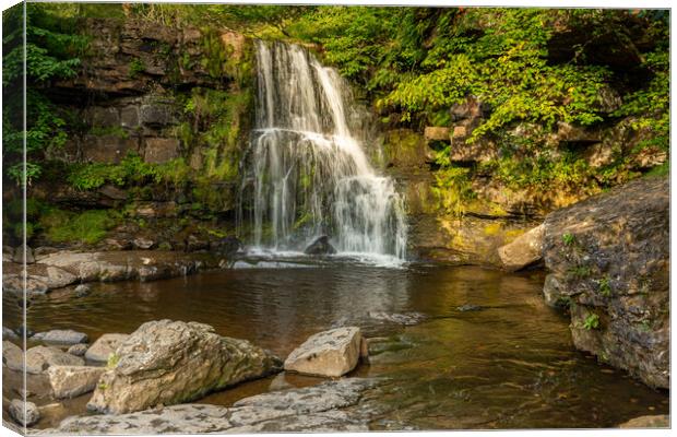 East Gill Force Canvas Print by Kevin Winter