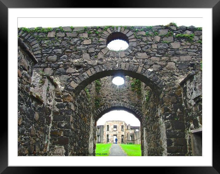 The ruins of Downhill Demesne Framed Mounted Print by Stephanie Moore