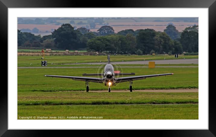 RAF Tucano  Framed Mounted Print by Ste Jones