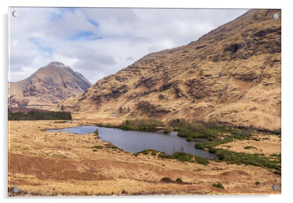 The Scottish Highlands scenic landscape Acrylic by chris smith