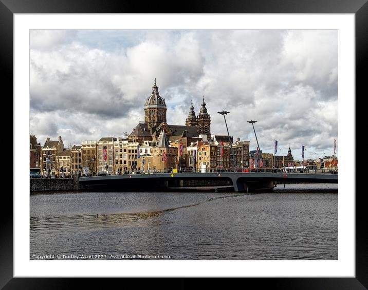 Majestic Basilica in Amsterdam Framed Mounted Print by Dudley Wood