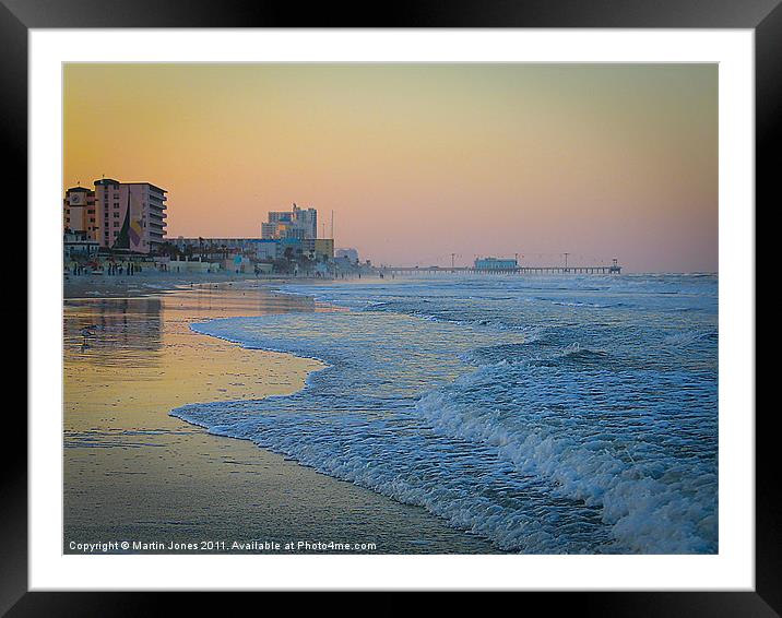 Daytona Beach, Florida, USA Framed Mounted Print by K7 Photography
