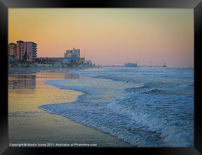 Daytona Beach, Florida, USA Framed Print by K7 Photography