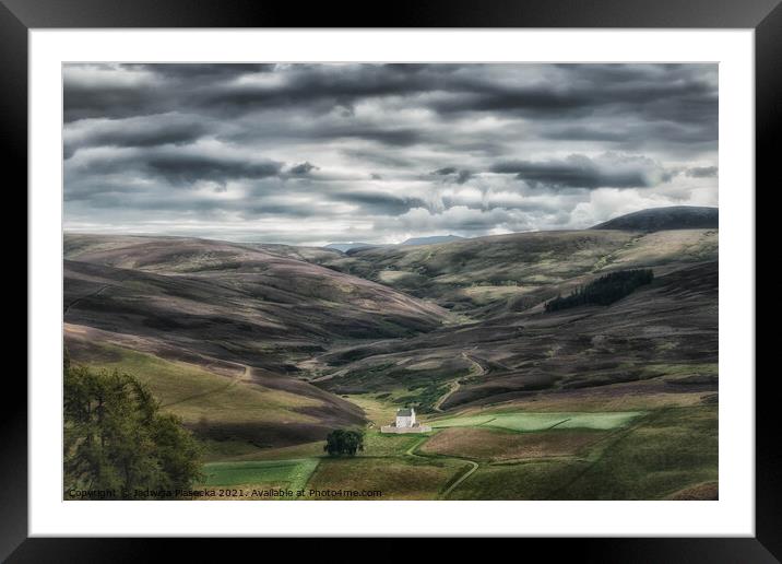 Cairngorms National Park Framed Mounted Print by Jadwiga Piasecka