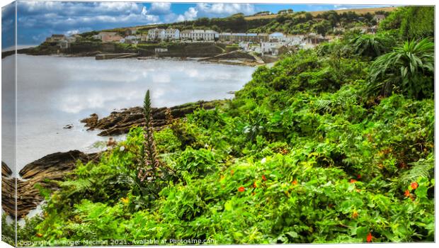 Coastal Charm Canvas Print by Roger Mechan