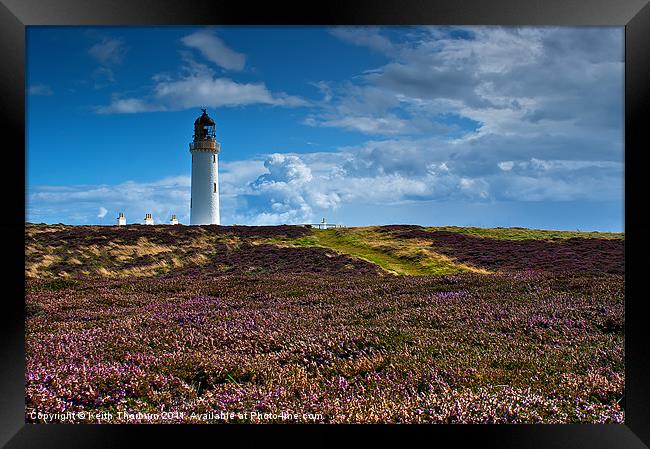 Mull of Galloway Lighthouse Framed Print by Keith Thorburn EFIAP/b