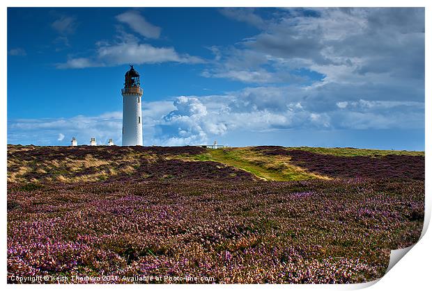 Mull of Galloway Lighthouse Print by Keith Thorburn EFIAP/b