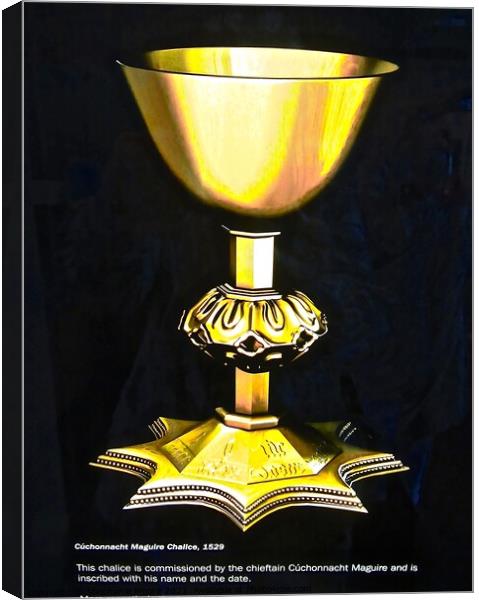 Maguire Chalice Canvas Print by Stephanie Moore