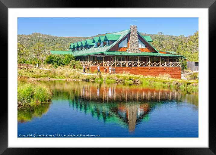 Cradle Mountain Lodge - Tasmania Framed Mounted Print by Laszlo Konya
