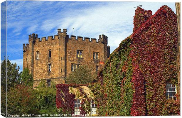 Durham Castle Keep Canvas Print by Neil Young