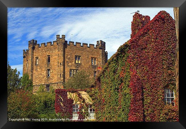 Durham Castle Keep Framed Print by Neil Young