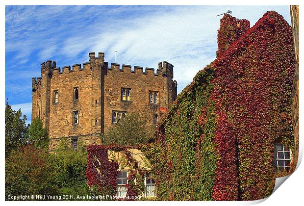 Durham Castle Keep Print by Neil Young