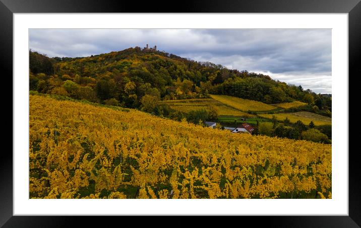 Herbst in Auerbach Framed Mounted Print by Thomas Schaeffer