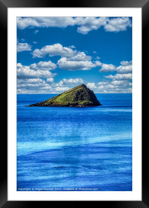 Isolated Beauty Framed Mounted Print by Roger Mechan