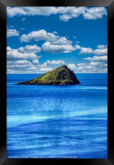 Isolated Beauty Framed Print by Roger Mechan