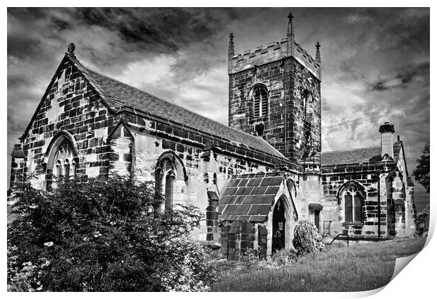 All Saints Church, Crofton  Print by Darren Galpin