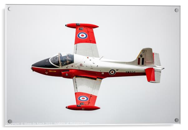 BAC Jet Provost Acrylic by Steve de Roeck