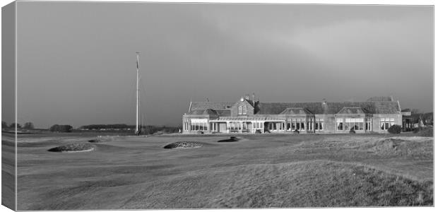 18th hole at Royal Troon Canvas Print by Allan Durward Photography