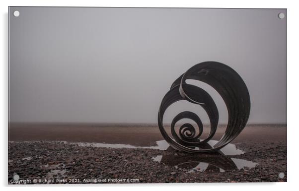 Enchanting Marys Shell in the Fog Acrylic by Richard Perks