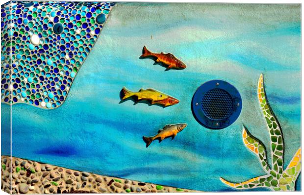 Fish Canvas Print by Tony Mumolo
