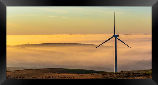 No wind today Framed Print by Keith Douglas