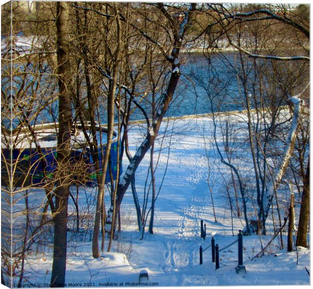 Outdoor  Canvas Print by Stephanie Moore