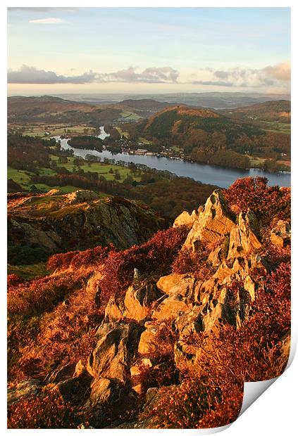 Windermere Views Print by Jason Connolly