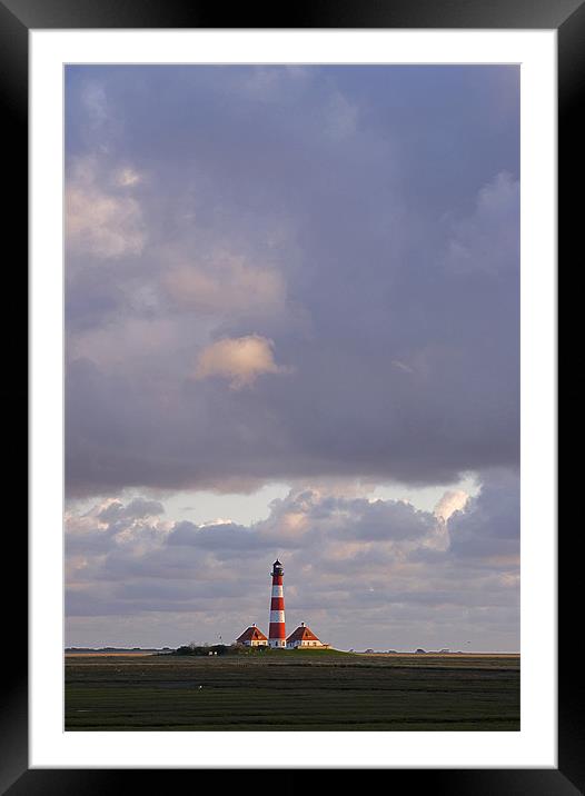 Lighthouse Framed Mounted Print by Thomas Schaeffer