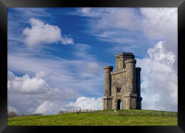 Paxton's Tower Folly,  Carmarthenshire. Framed Print by Colin Allen