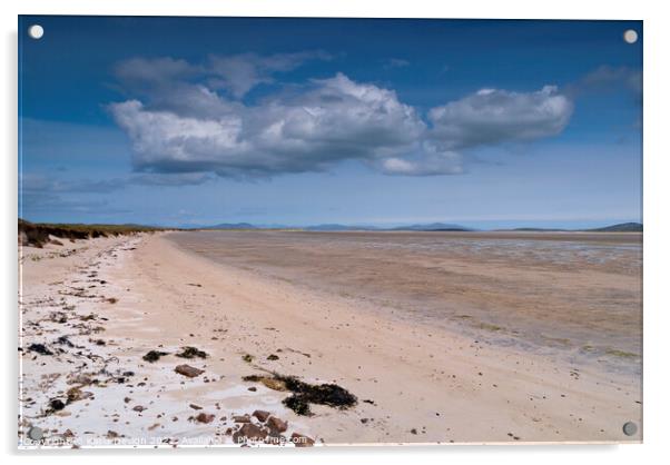 Low Tide, North Uist, Outer Hebrides Acrylic by Kasia Design