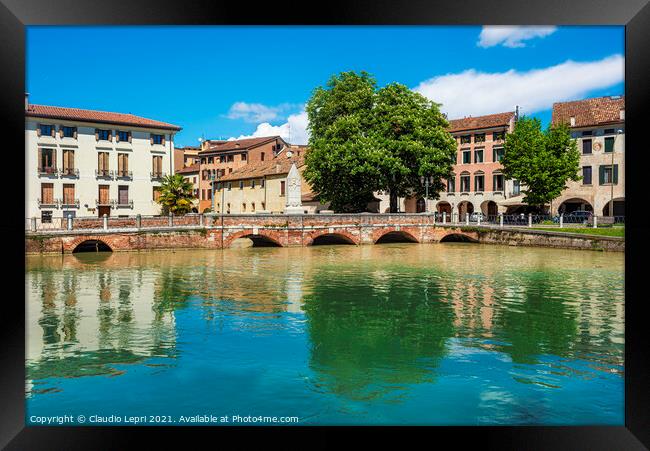 Treviso, city of water #1 Framed Print by Claudio Lepri