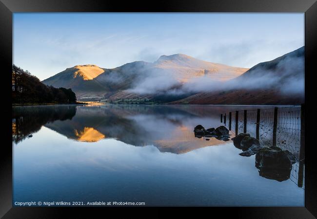 Wastwater Framed Print by Nigel Wilkins