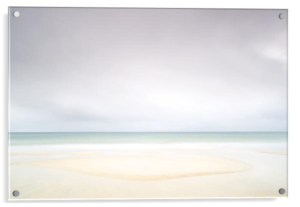 Tolsta Beach Acrylic by Robert McCristall