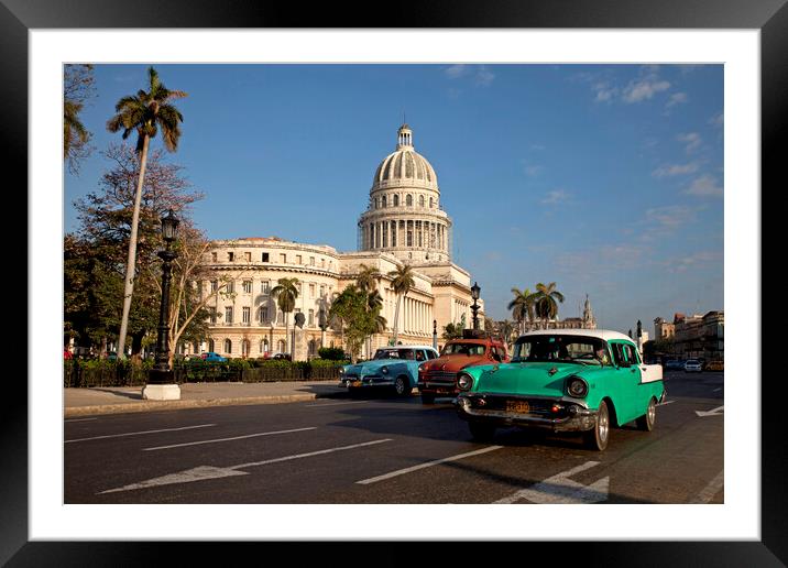 Havana, Cuba, Framed Mounted Print by peter schickert