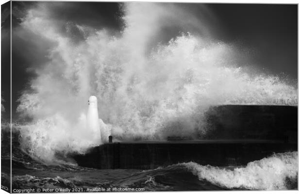 Wave Canvas Print by Peter O'Reilly