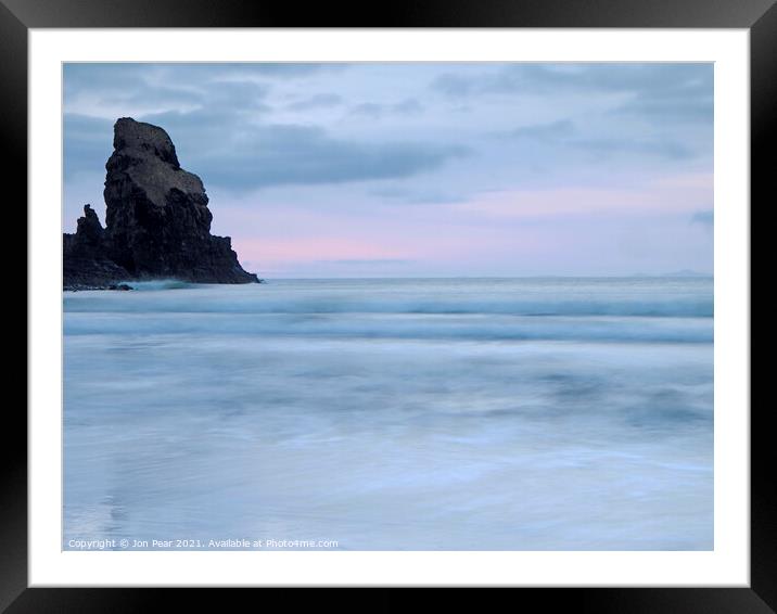 Evening at Talisker Framed Mounted Print by Jon Pear