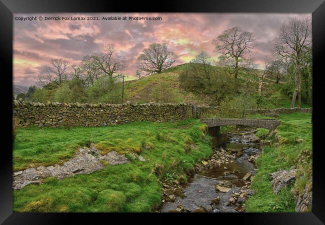 Forest of Bowland Framed Print by Derrick Fox Lomax