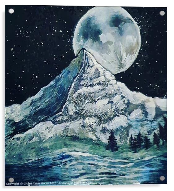 Glacial Peak  Acrylic by Chase Raine-Moore