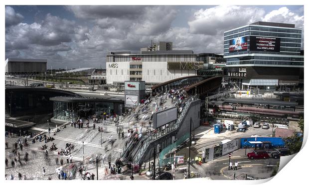 Westfield Shopping City Print by David French