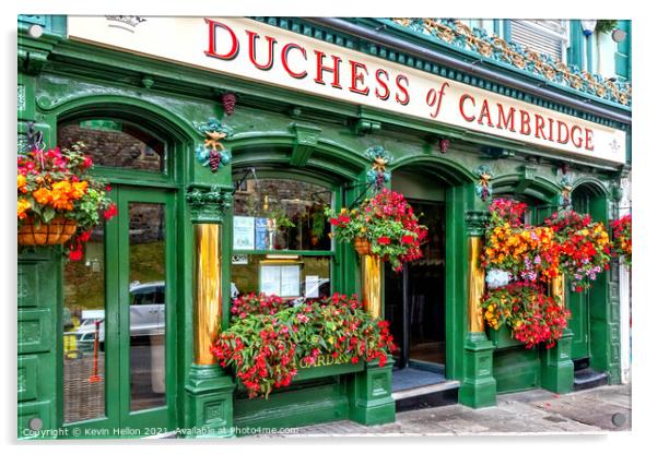 The Duchess of Cambridge public house, Acrylic by Kevin Hellon
