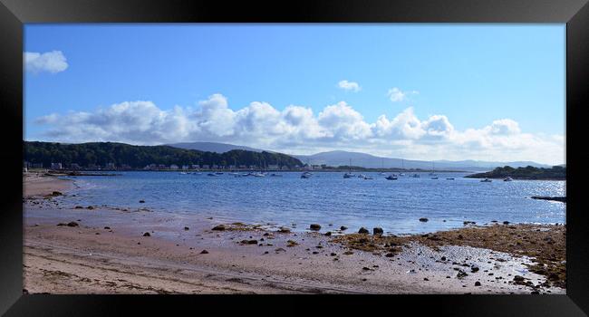 Beach view at Millport Framed Print by Allan Durward Photography